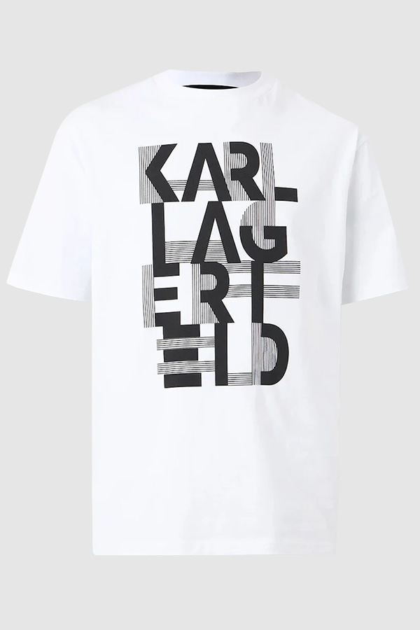 ΜΠΛΟΥΖΑ T-SHIRT KARL LAGERFELD - 10 ΛΕΥΚΟ